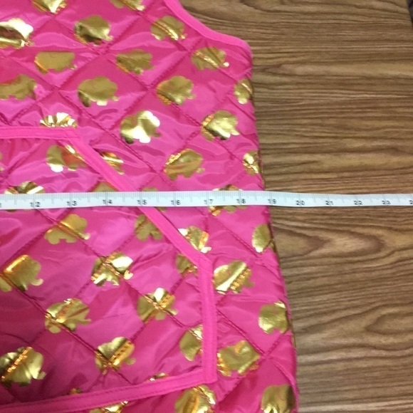 𝅺Simply Southern pink puffer vest size small - Picture 5 of 11